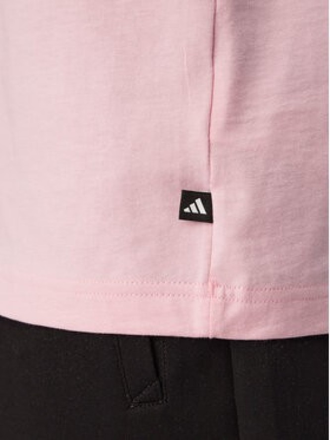 adidas T-Shirt Summer Slides Graphic KG5393 Różowy Regular Fit