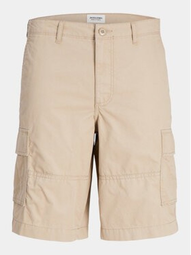Jack & Jones Szorty materiałowe Jpstcole 12253222 Beżowy Loose Fit