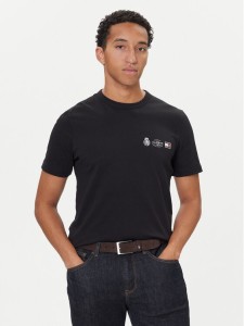 Tommy Hilfiger T-Shirt MW0MW40011 Czarny Regular Fit