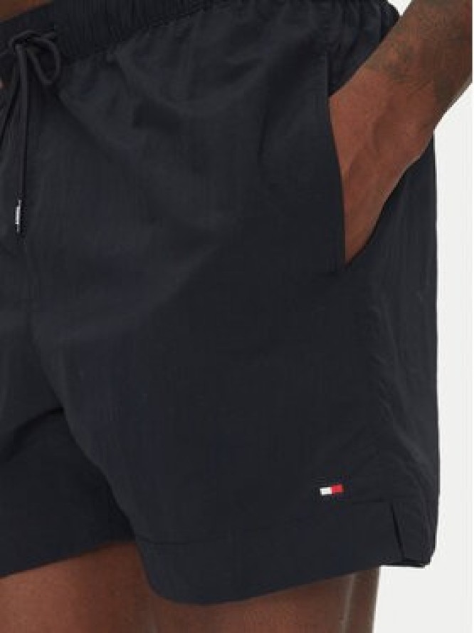 Tommy Hilfiger Szorty kąpielowe Essential UM0UM02793 Granatowy Regular Fit