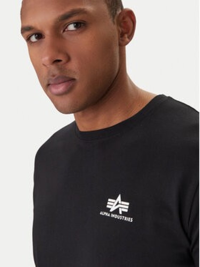 Alpha Industries T-Shirt Basic 188505 Czarny Regular Fit