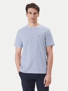 Tommy Hilfiger T-Shirt Ess Seasonal MW0MW40923 Niebieski Regular Fit
