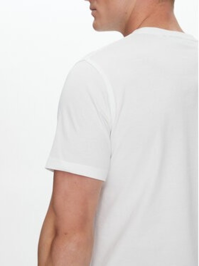 Barbour T-Shirt Devon MTS1391WH11 Biały Regular Fit