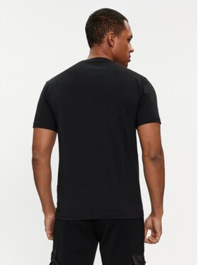 EA7 Emporio Armani T-Shirt 7M001106 AF10373 MC004 Czarny Regular Fit