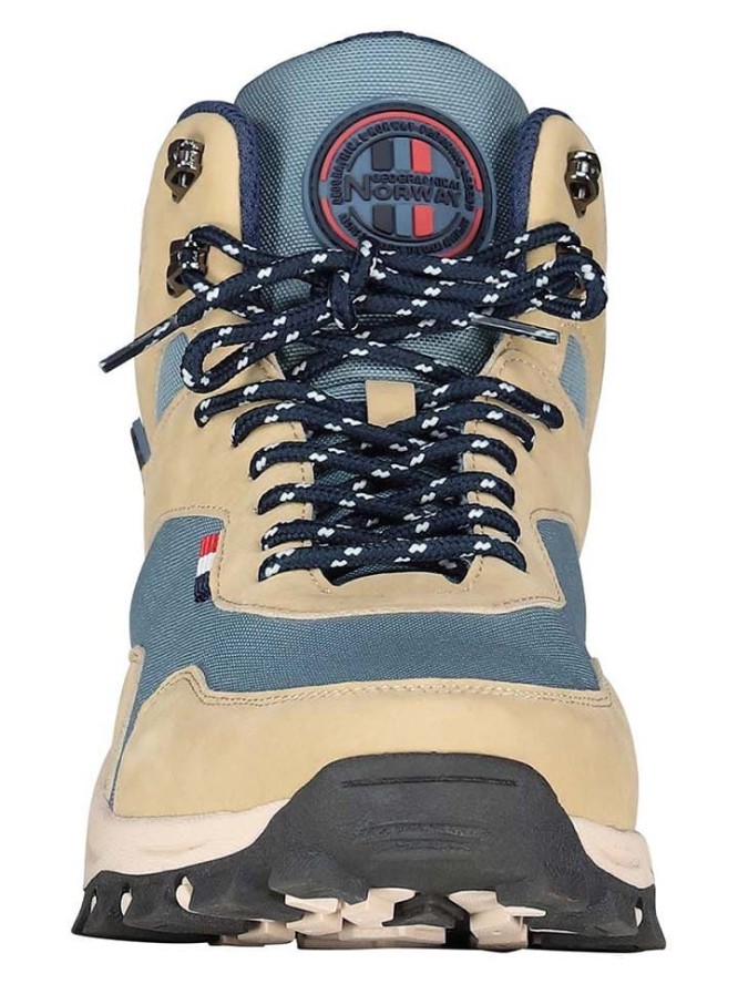 Geographical Norway Botki "Olain" w kolorze błękitno-beżowym rozmiar: 42