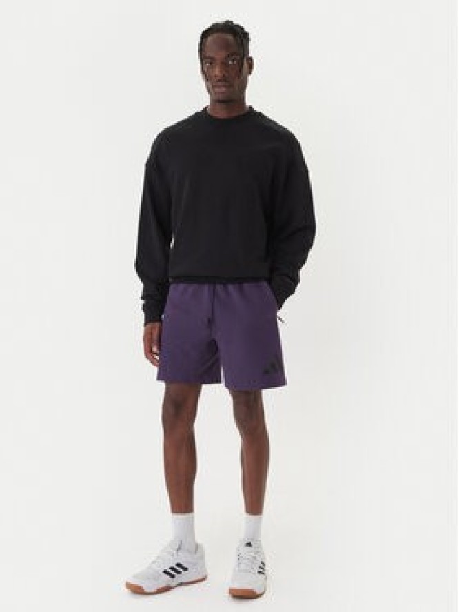 adidas Szorty sportowe Z.N.E. JW4747 Fioletowy Regular Fit