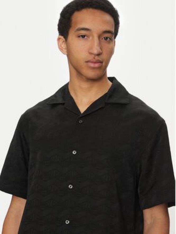 HUGO Koszula Espino 50539288 Czarny Oversize