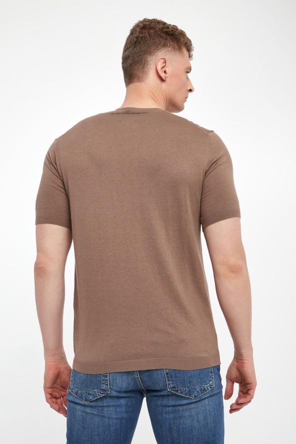 T-shirt męski dzianinowy LIU JO