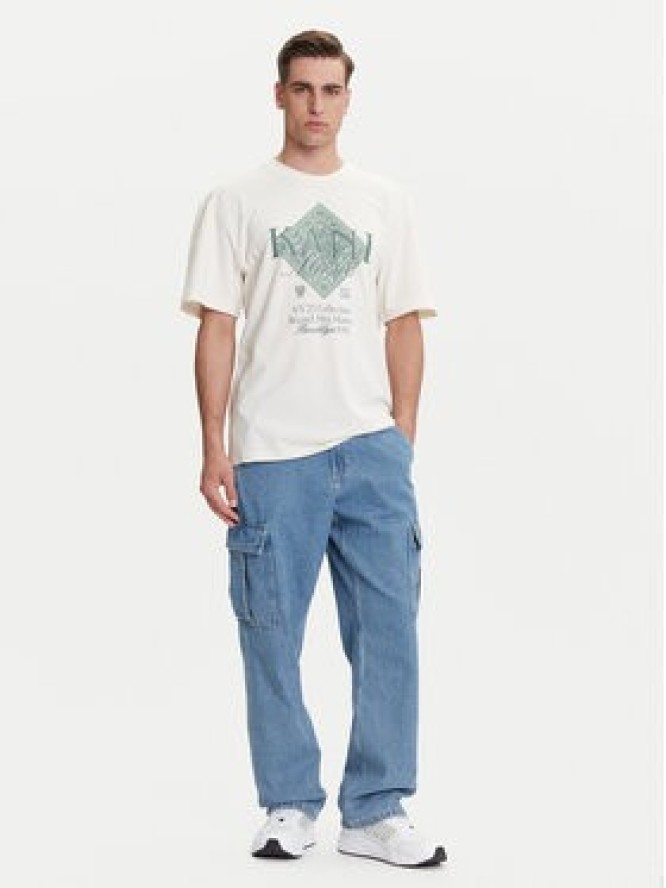 Karl Kani T-Shirt PD00005356 Biały Relaxed Fit