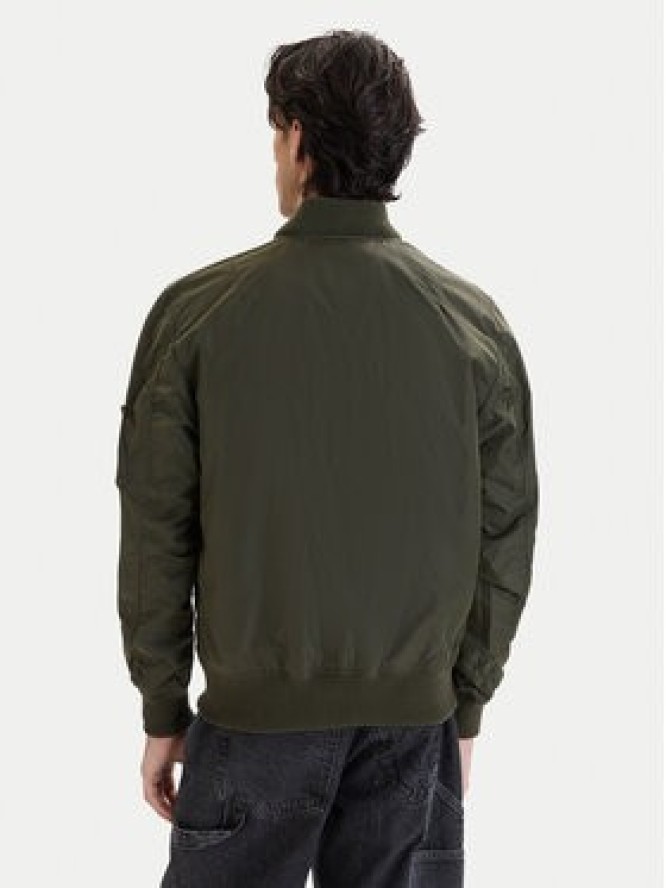 Alpha Industries Kurtka bomber Ma-1 196108 Szary Regular Fit