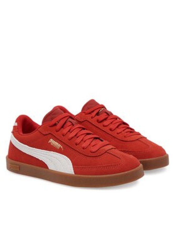 Puma Sneakersy Puma Club II Era Suede For All Time Red- 400717 08 Czerwony