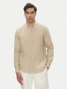 BOSS Koszula H-Roan-Bd-E-C1 50520283 Beżowy Slim Fit