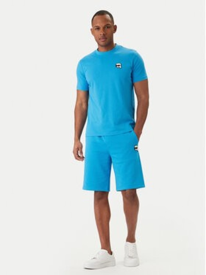 KARL LAGERFELD T-Shirt 755710 562224 Niebieski Regular Fit