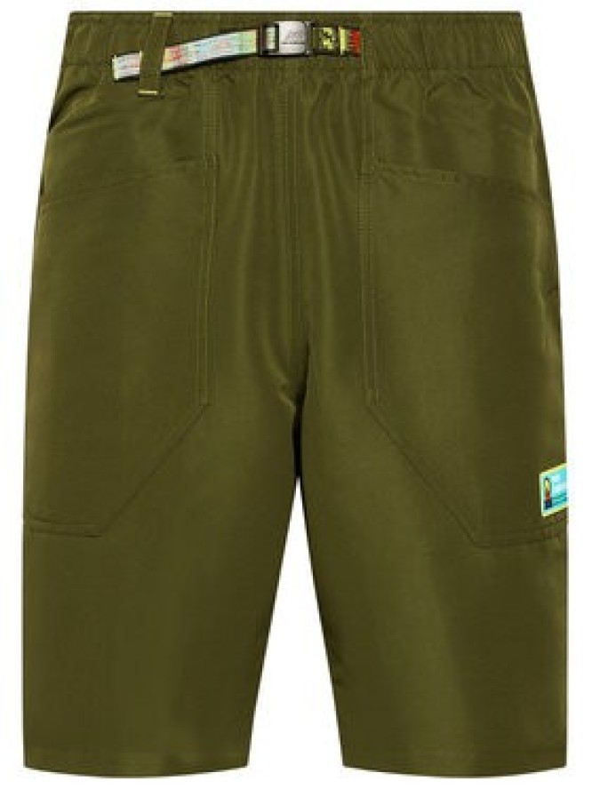 New Balance Szorty sportowe MS01518O Zielony Regular Fit