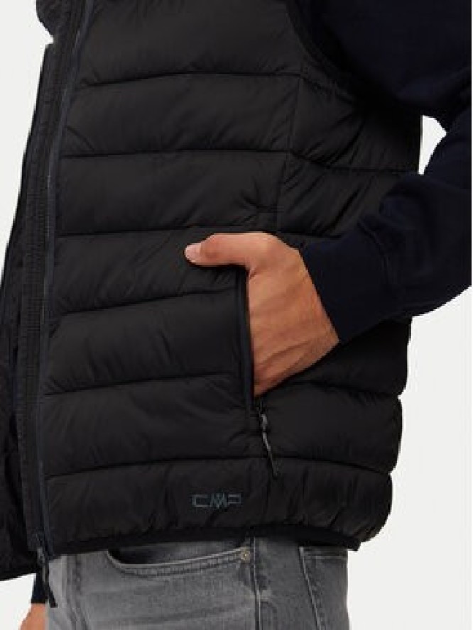 CMP Bezrękawnik 34K2777 Czarny Regular Fit