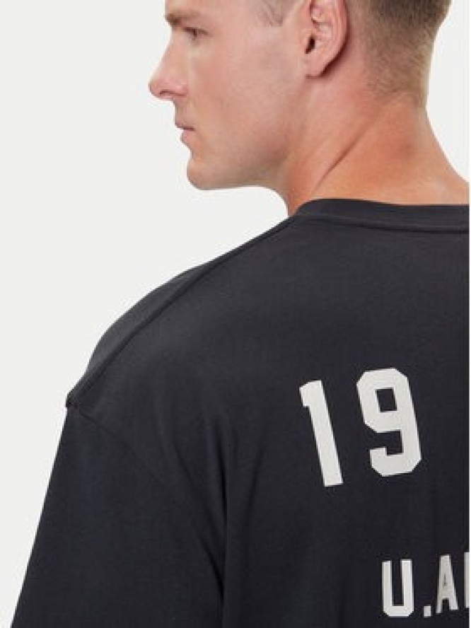 Under Armour T-Shirt Hoops Courtside 6003686 Czarny Oversize