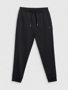 4F Spodnie dresowe joggery męskie - czarne XL