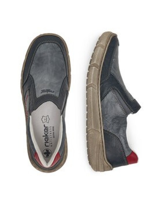 Rieker Półbuty 04052-12 Szary