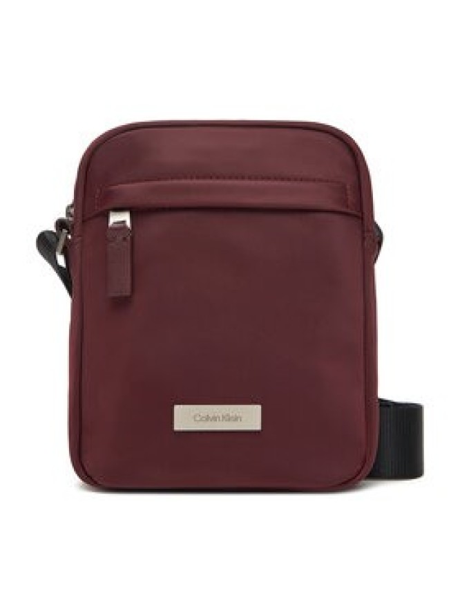 Calvin Klein Saszetka Sleek Reporter LV04D3180G Bordowy