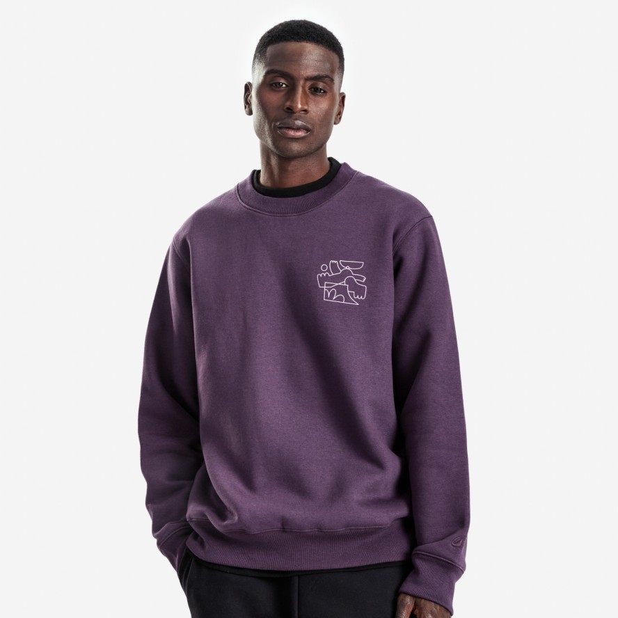 Bluza z okrągłym dekoltem unisex Elementals