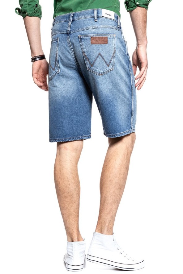 KRÓTKIE SPODENKI WRANGLER DENIM SHORT SLEDGEHAMMER W14CGW15X 112126591