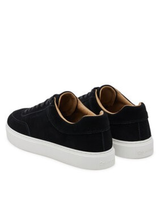 Calvin Klein Sneakersy Clean Cup Low Laceup Oxf Su HM0HM01880 Czarny