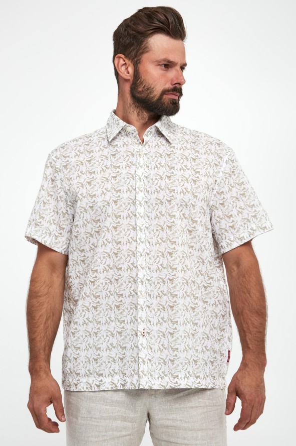 Koszula męska z krótkim rękawem Haris JOOP! JEANS