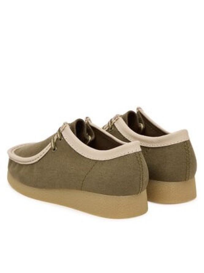 Clarks Półbuty Wallabee EVO 26186172 Zielony