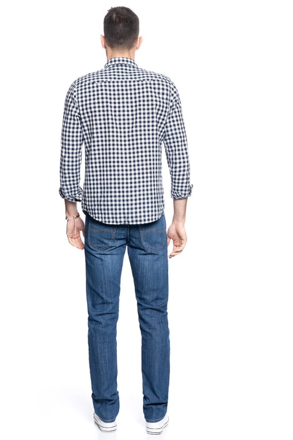 LEE SPODNIE MĘSKIE DAREN ZIP FLY TRUE BLUE L707ACHJ 112118047