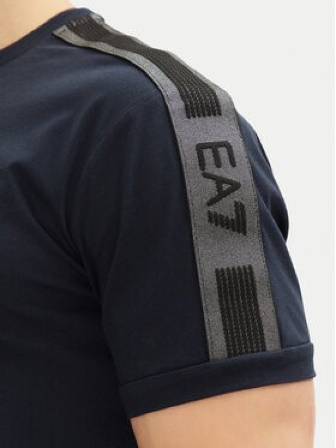 EA7 Emporio Armani T-Shirt 7M000138 AF10375 UB102 Granatowy Regular Fit