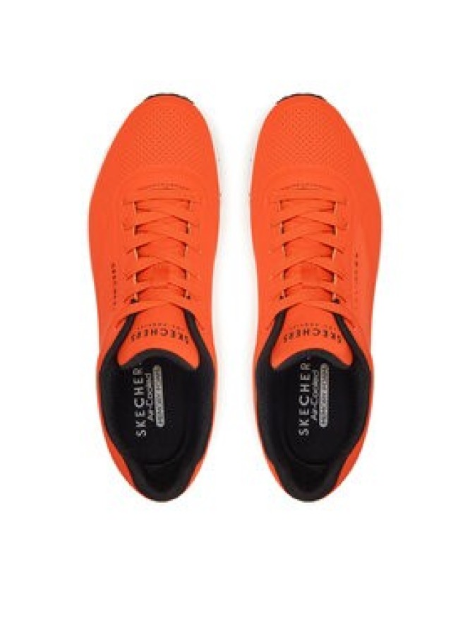 Skechers Sneakersy Uno - Stand On Air 52458/ORBK Pomarańczowy
