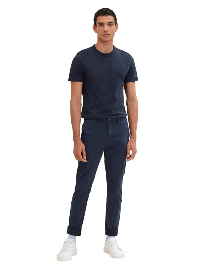 Tom Tailor Spodnie w kolorze granatowym rozmiar: W30/L34