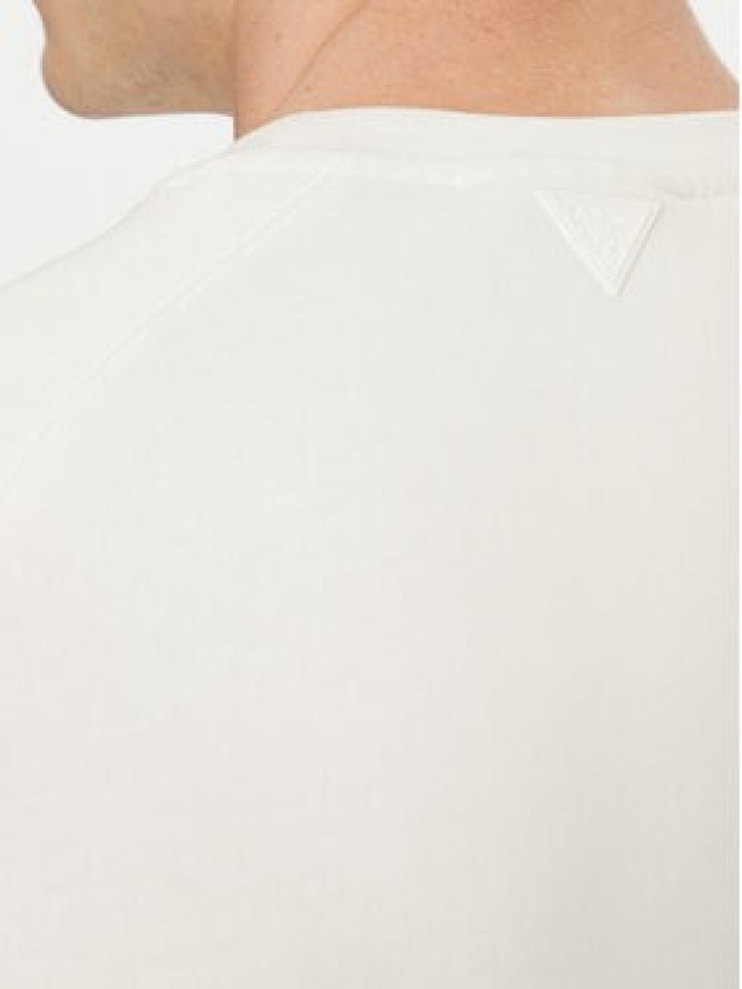 Guess Bluza Z4YQ16 KAIJ1 Écru Regular Fit