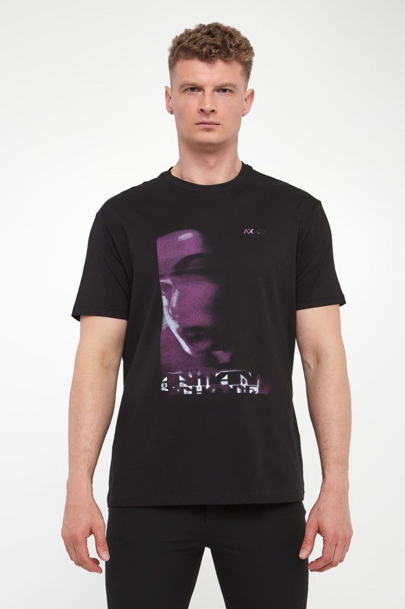 T-shirt męski bawełniany ARMANI EXCHANGE