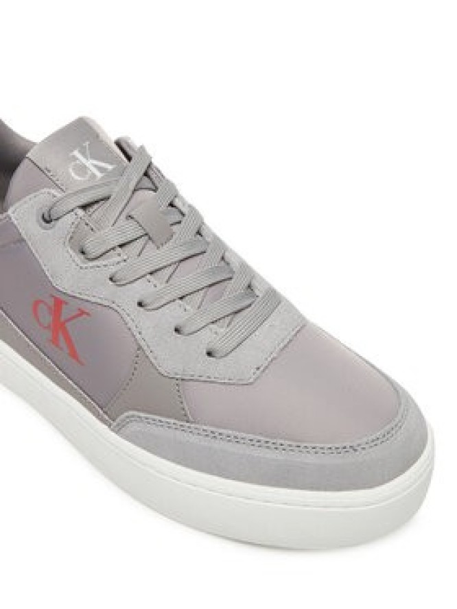 Calvin Klein Jeans Sneakersy Classic Cupsole Mg Nylon Mix YM0YM01304 Szary