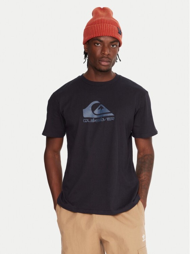 Quiksilver T-Shirt Ev Comp Logo EQYZT08182 Granatowy Regular Fit
