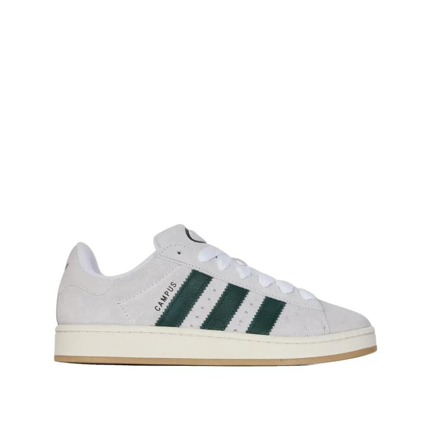 Buty adidas Campus 00s Zamsz/ Skóra Biała/Zielona