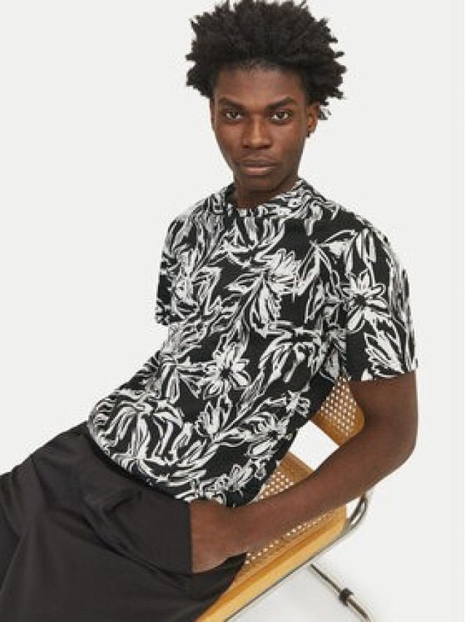 Jack & Jones T-Shirt Lafayette 12250434 Czarny Relaxed Fit