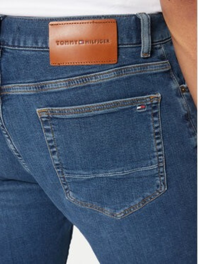 Tommy Hilfiger Jeansy Core Bleecker MW0MW39041 Niebieski Straight Fit