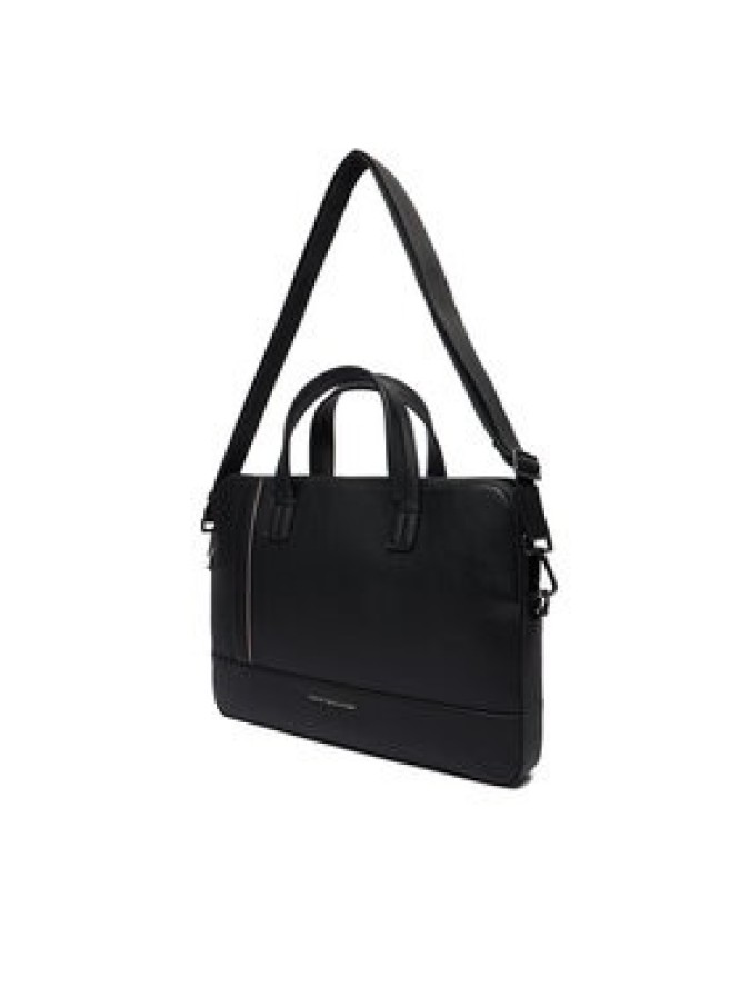Tommy Hilfiger Torba na laptopa Th Central Slim Computer Bag AM0AM13631 Czarny
