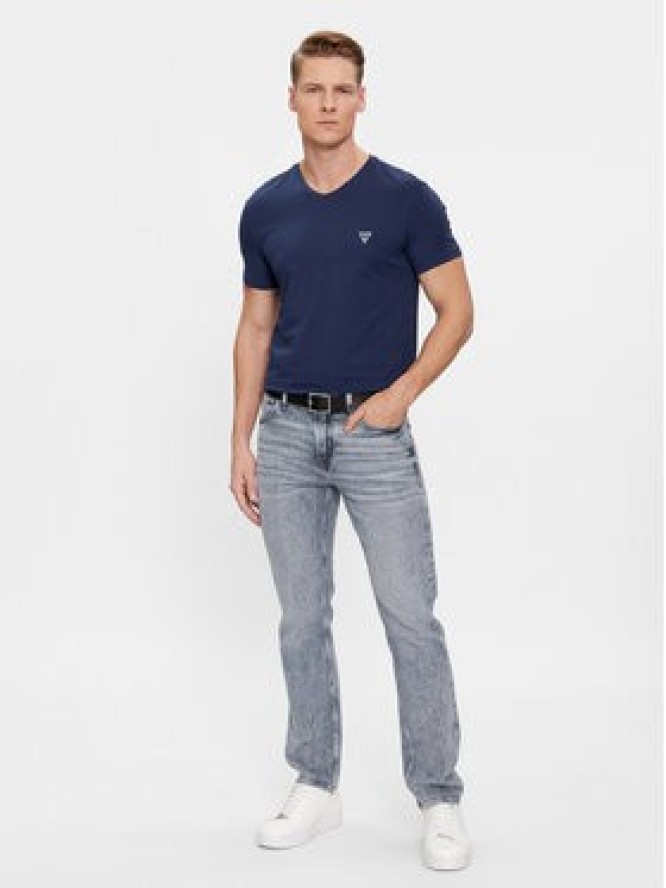 Guess Komplet 2 t-shirtów Caleb U97G03 KCD31 Granatowy Regular Fit
