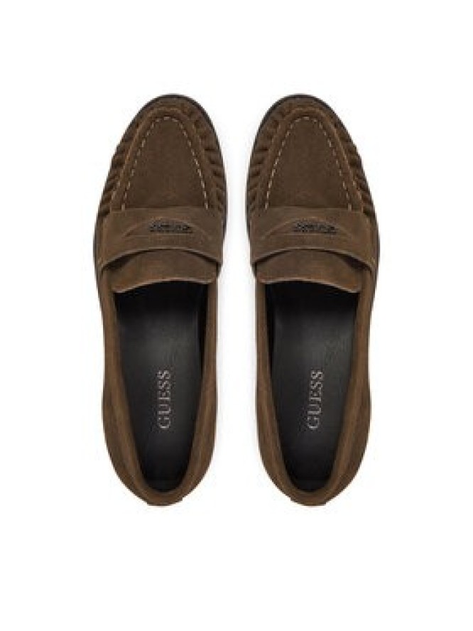 Guess Mokasyny FMJOSA SUE14 Brązowy