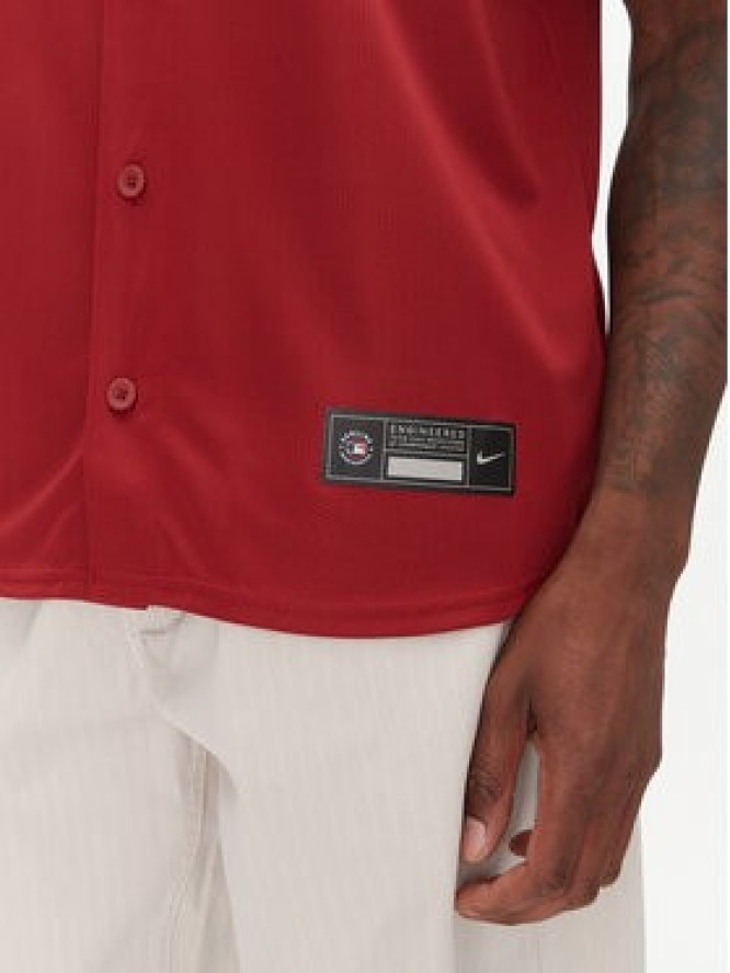 Nike T-Shirt LM25-DKA2-DQS-1U2 Bordowy Regular Fit