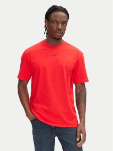 HUGO T-Shirt Dapolino 50488330 Różowy Relaxed Fit