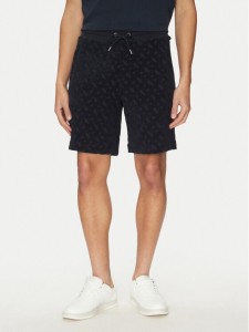 BOSS Szorty sportowe H-Lamson 10 50538636 Granatowy Regular Fit