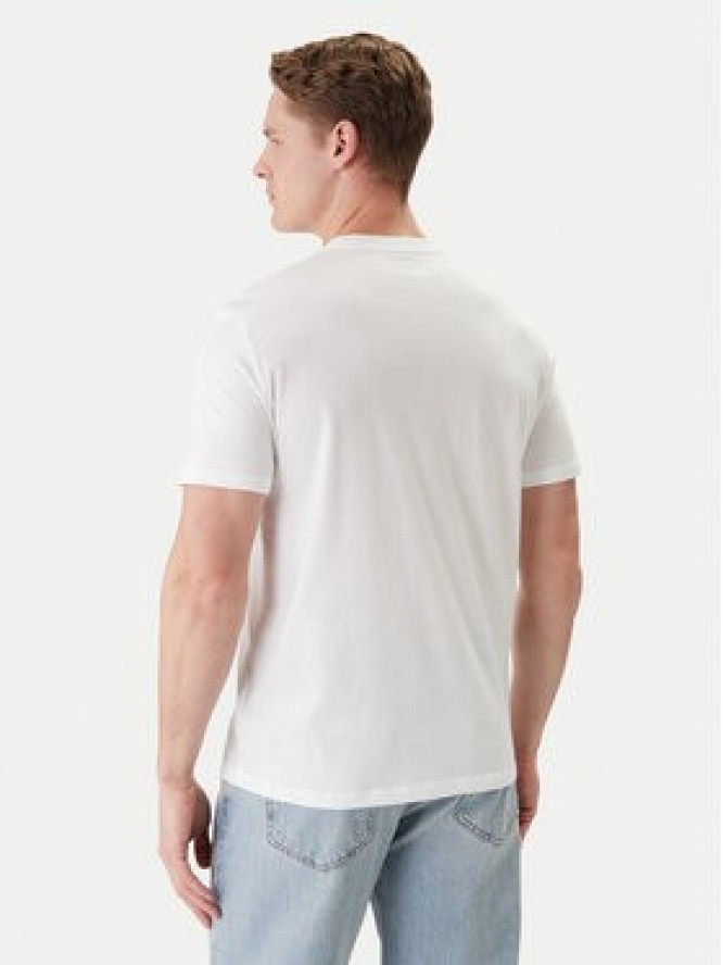 Calvin Klein Jeans T-Shirt LV04RF800G Biały Classic Fit