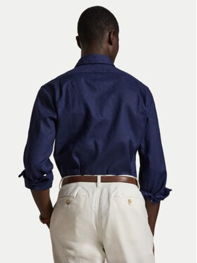 Polo Ralph Lauren Koszula 710B15596003 Granatowy Custom Fit