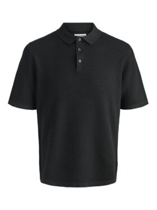 Jack & Jones Sweter George 12268281 Czarny Relaxed Fit