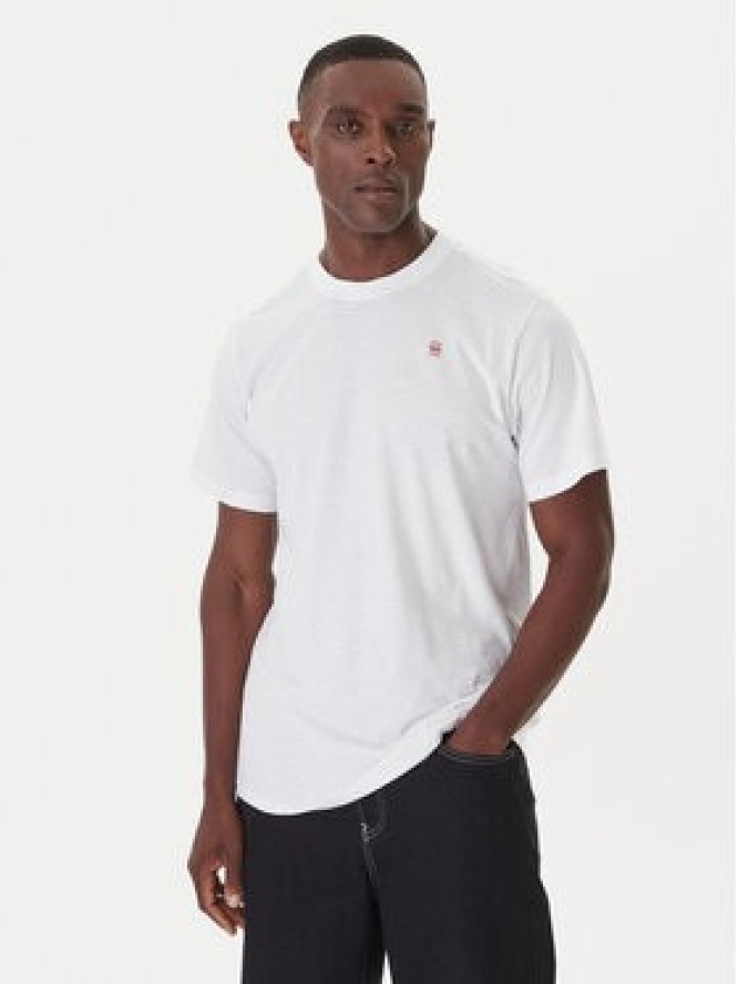 G-Star Raw T-Shirt Lash Back D26043-C372 Biały Relaxed Fit