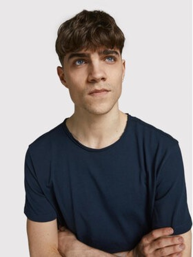Jack & Jones T-Shirt Basher 12182498 Granatowy Regular Fit